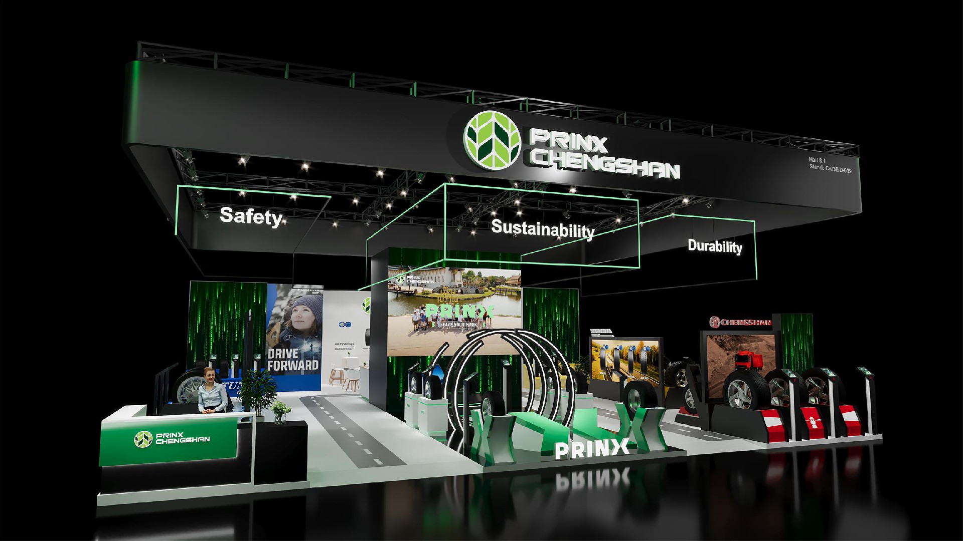 浦林成山-德國展臺設計搭建