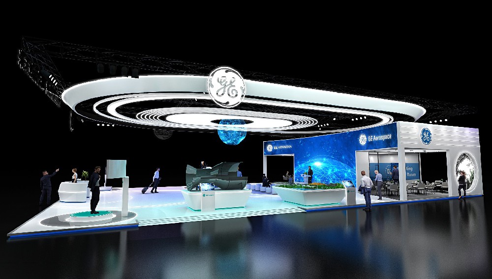 通用電氣-進博會展臺設計