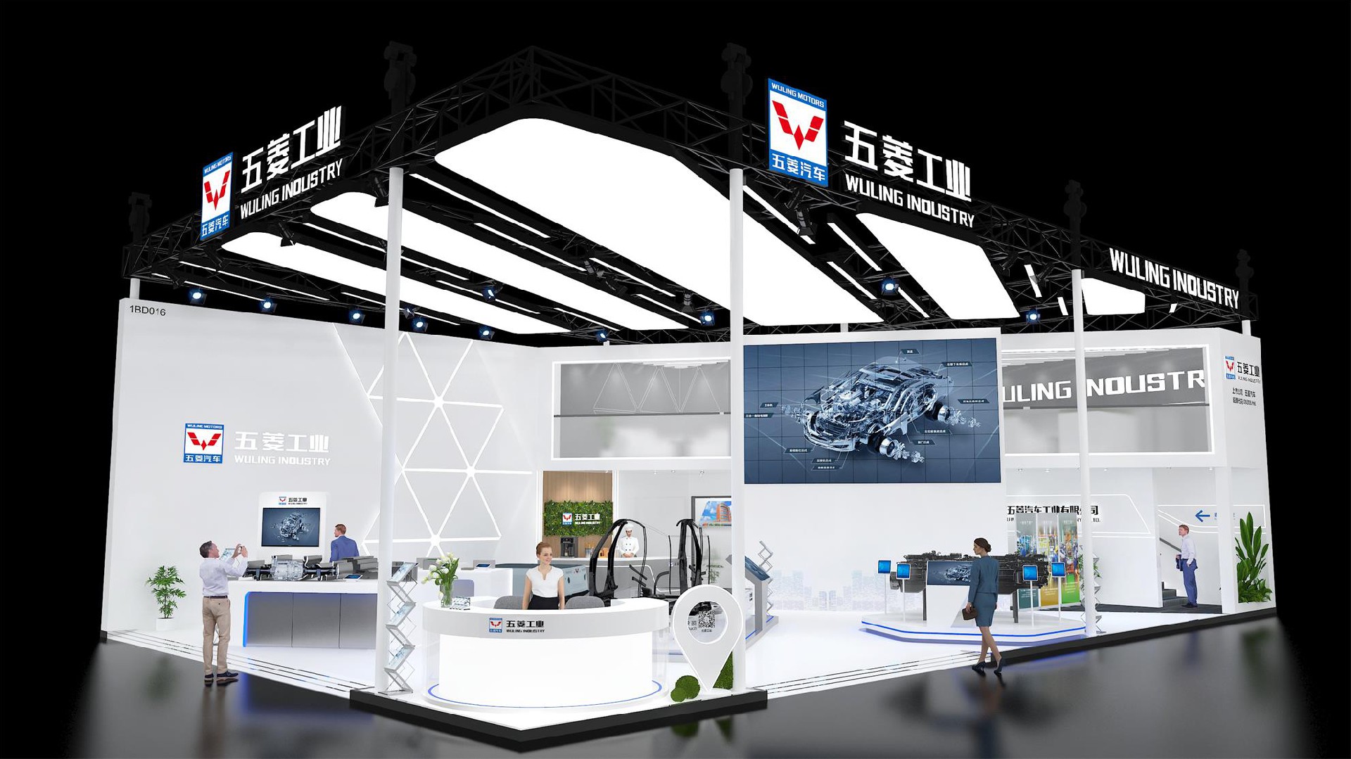 五菱工業(yè)-上海車展設計搭建